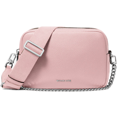 Michael Kors Bryant Medium Pebbled Leather Camera Crossbody Bag - Smokey Rose