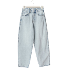 Gina Tricot Barrel-Jeans - Lyseblå