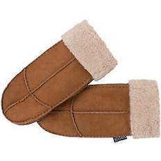 Gloves & Mittens Nordvek Womens Sheepskin Mittens With Cuff - Navy