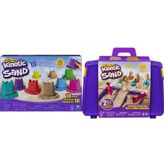 Kinetic Sand Toys Kinetic Sand Castle Containers 10-Colour Pack