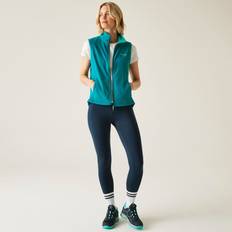 Turquoise - Women Vests Regatta Sweetness II Fleece Gilet - Turquoise