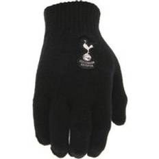 One Size Handskar Tottenham Hotspur Knitted Crest Gloves - Black