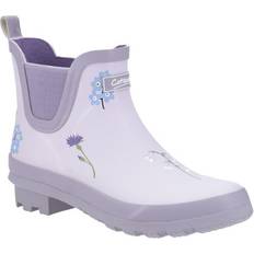 Wellingtons Cotswold Wildflower Womens Ankle Wellingtons - Lilac