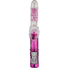 Baseks Thrusting Butterfly Uppladdningsbar G-punktsvibrator Lila Lila
