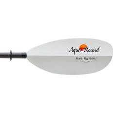 Glasfiber Paddlar Aqua-Bound Aqua Bound MantaRay Hybrid Posi-Lok 2pc White 215 Kajakpaddel