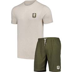 Aston Villa Short Pyjamas - Beige/Khaki