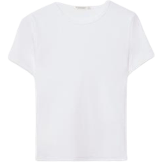 Stradivarius Slim Fit Short Sleeve T-shirt - White