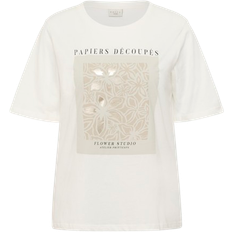 Coffee Curves Fiona T-shirt - Beige