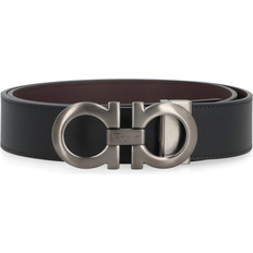 Ferragamo Gancini Reversible Belt - Black