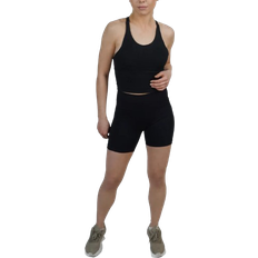 Midi Shorts with Pocket - Black