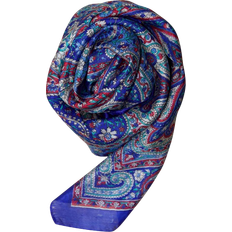 Besos Silk Scarf - Bright Blue