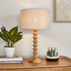 Dunelm Barkweave Drum Shade ∅ 30cm