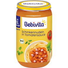 Fødevarer Bebivita Ham Pasta in Tomato Sauce Menu from 12 months 250g
