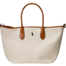 Ralph lauren polo tasker Ralph Lauren Bellport Medium Tote Bag - Natural/Navy