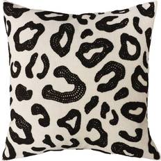 Redlunds Harper Kuddfodral Svart Leopard 45x45 Kuddöverdrag Svart, Beige (45x45cm)