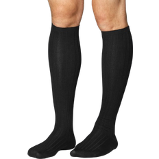 Bamboo Knee Socks Men - Black