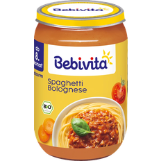 Fødevarer Bebivita Menü Spaghetti Bolognese 220g 1pak