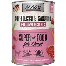 MAC's Hunde Kæledyr MAC's Adult - Hovedkd & Gulerdder 4.8kg