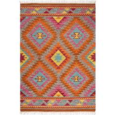 Dunelm Roshni Kilim Wool Rug - Multicoloured Multicolour 80x150cm