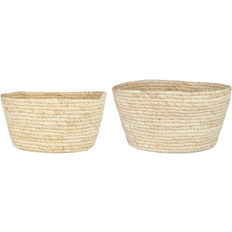 Ib Laursen Lådor & Korgar Ib Laursen Korgset Creme Korg 26cm 26cm 2st