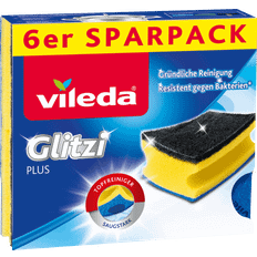 Vileda Glitzi Plus Topfreiniger Schwamm 6er Sparpack