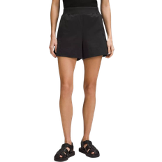 Lululemon Stretch Woven Relaxed-Fit High-Rise Shorts 4" Black