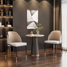 Canora Grey Atlandida Upholstered Kitchen Chair 80.5cm 2pcs