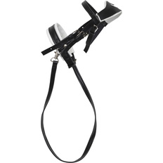 Panduro Black Ergonomic Bridle with Reins for Fancy Horses & Hobby Horses