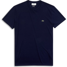 Lacoste Crewneck Pima Cotton Tee Navy Blue (9/XXXXL)