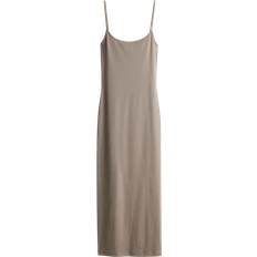 H&M Long Strappy Dress - Brown
