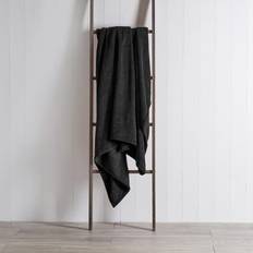 Dunelm Soft Fleece 130cm x 170cm Throw Blanket - Charcoal Blankets Grey (170x130cm)