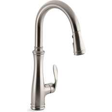 Faucets Kohler Bellera® Pull Down Single Handle Kitchen Faucet with Handle Lines Gray