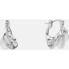 Pico Afrika Petite Hoops - Silver