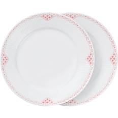 Royal Copenhagen Koral Riflet Blonde 22 cm 2 Stk Flad tallerken 22cm