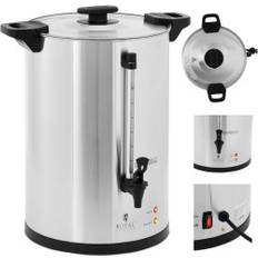 Hpa Kaffe- Och Tebryggare Med Kran 20 L 1650 W Silver