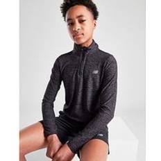 New Balance Accelerate 1/4 Zip Top Junior - Grey