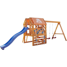 Freeport Park Cedar Swing Set with 2 Swing