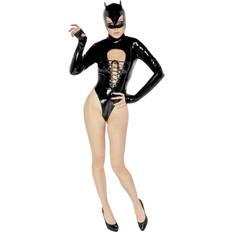 Black Level Body Batwoman Manches Longues - Noir Velours