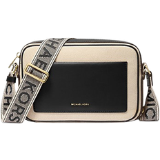 Michael Kors Maeve Large Canvas Crossbody Bag - Black