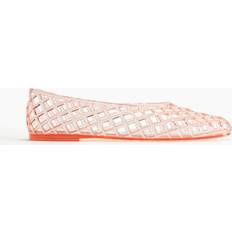 Pink Ballerinasko H&M Ballerinasko I Mesh Af Plast - Lyserød