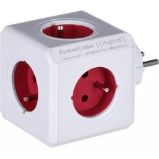 allocacoc PowerCube Original 5-way Red