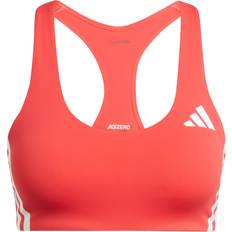 Orange - Träningsplagg Underkläder adidas Adizero Run Medium Support Bh - Semi Lucid Red
