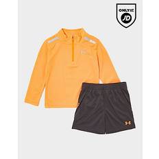 Orange Children's Clothing Under Armour UA Tech Twist 1/4 Zip Shorts Set Infant - Orange