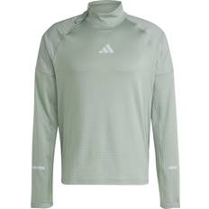 Adidas Sølv Tøj adidas Ultimate Hi Vis 1/2 Løbeshirt - Grå