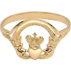 Gold Boutique Claddagh Contemporary Ring - Gold