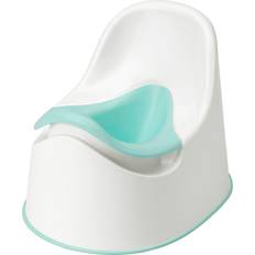 IKEA LOCKIG Potta Vit/Turkos