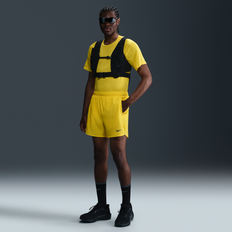 Nike Yellow Trousers & Shorts Nike Challenger Men's Dri-FIT Brief-Lined Running Shorts - Yellow