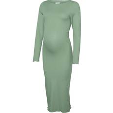 Mlfreya Ls Jrs Midi Dress - Grön