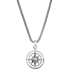 Arkai Atlas North Star Necklace - Silver