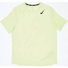 Nike Aeroswift Dri-Fit ADV Short-Sleeve Running Top - Lemon Twist/Black